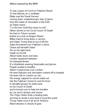 Albionn ursed by the NHS by Stephen Micalef