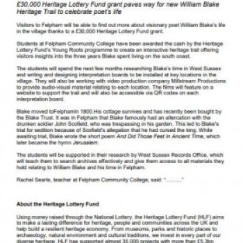 Felpham-Press-Release